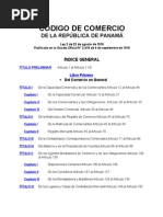 Codigo de Familia de la Republica de Panama