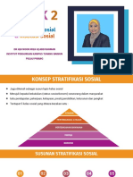 Topik 2 - Stratifikasi Sosial Dan Institusi Sosial