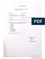 Dokumen Rekomendasi Dari Hasil Evaluasi (Notulen Rapat)