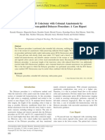 10. Extended Left Colectomy with Coloanal Anastomosis by Indocyanine Green-guided Deloyers Procedure A Case Report