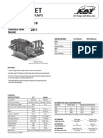 Data Sheet: 25 Frame Plunger Pumps