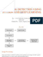 Face Mask Detection Using Python and Deep Learning