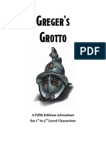 Greger's Grotto: A Fifth Edition Adventure For 1 To3 Level Characters