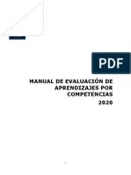 Manual de Evaluación de Aprendizajes Por Competencias