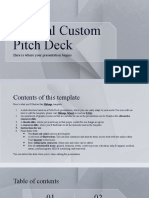 General Custom Pitch Deck: Here Is Where Your Presentation Begins