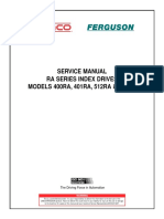 Service Manual Ra Series Index Drives MODELS 400RA, 401RA, 512RA & 662RA