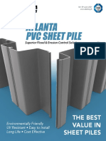 Atlanta PVC Sheet Pile