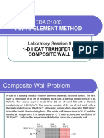 Heat Transfer in Composite Wall