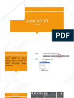 AutoCAD 3D