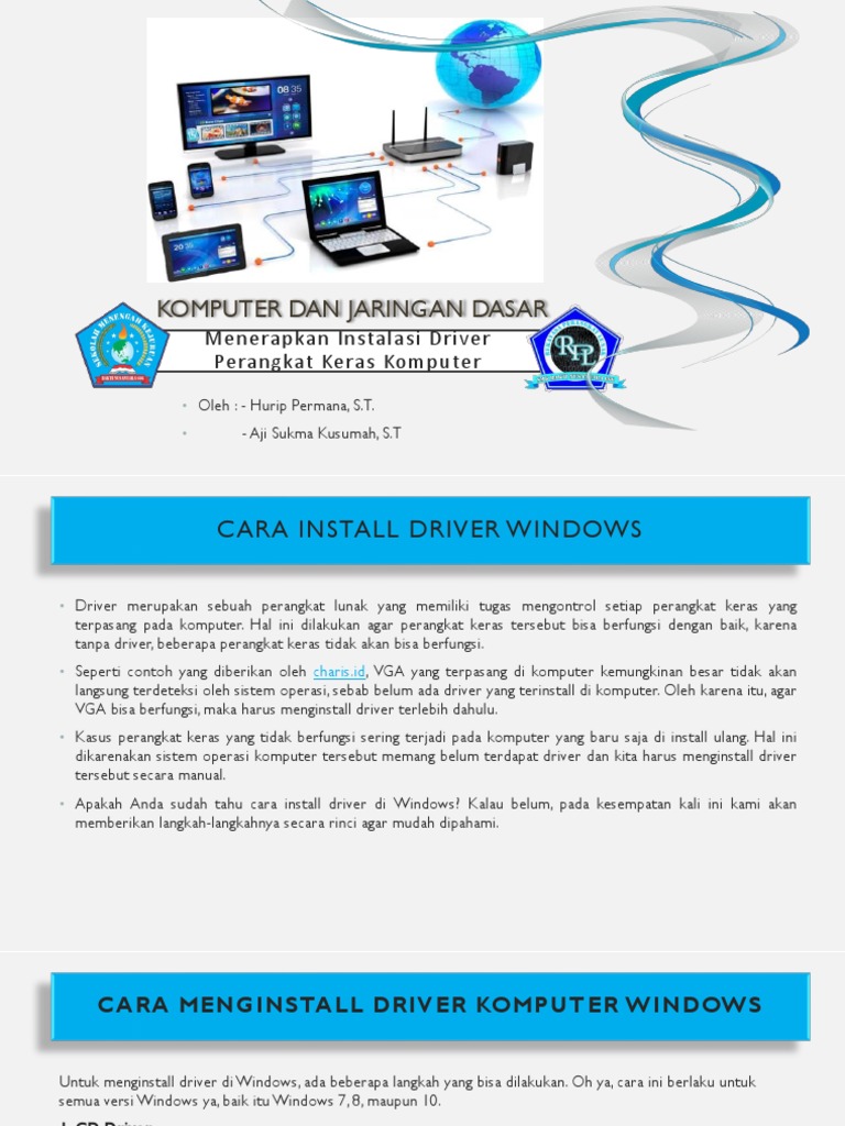 Pertemuan-5-Genap-Menerapkan Instalasi Driver Perangkat Keras Komputer ...