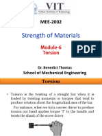 Strength of Materials: School of Mechanical Engineering