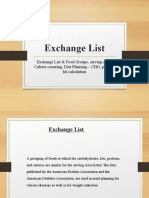 Exchange List