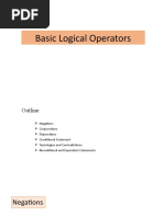 Basic Logical Operators