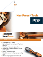 Lightweight One-Hand KemPress Tools for Crimping Connections