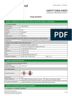 Soap Solution MSDS