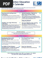 Sexual Recovery Institute - Spring & Summer Saturday Lecture Series 