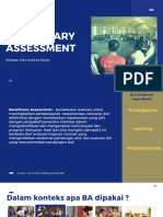 Tools Analisis Sosial Masyarakat: BENEFICIARY ASSESSMENT