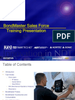 Bondmaster Sales Force Training Presentation
