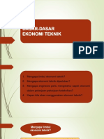 Dasar2 Ekonomi Teknik