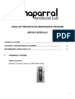 Dura-Lift Maintenance Program EM