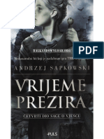Andrzej Sapkowski - Saga o Vešcu-Vrijeme Prezira (4 Deo)