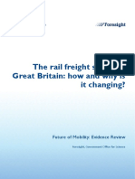 The Rail Freight Sector in Great Britain: How and Why Is It Changing?