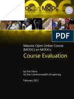 Mooc On Mooc: Course Evaluation