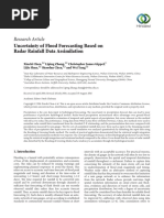 Uncertainty of Flood Forecasting