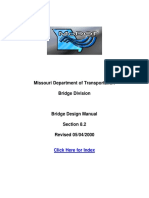 Bridge Design Manual Hydraulic Design (2000)
