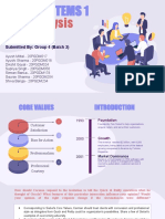 Case Analysis: Submitted By: Group 4 (Batch 2)