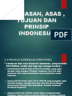 4.landasan, Asas, Tujuan Dan Prinsipkoperasi Indonesia