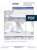 Associate Information: Ayansys Solutions Private Limited (Payslip)