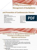 Guidelines For Management of Dyslipidemia and Prevention of Cardiovascular Disease