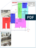 DEWA G+4 Office Building-Site Progress Layout: UG Water Tank