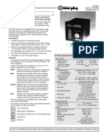 KEYSTART 9700 Series: Manual Start Engine Controller With Automatic Fault Protection Shutdown