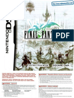 Final Fantasy III (DS) - Manual
