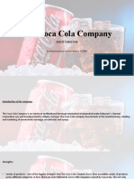 The Coca Cola Company: Swot Analysis