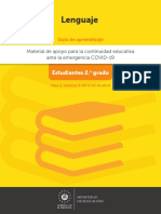 Guía de Aprendizaje_2do Grado_Lenguaje_fase 2_semana 2