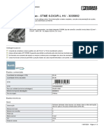 Borne para Componentes - STME 6-DIO/R-L HV - 3035692: Dados Comerciais