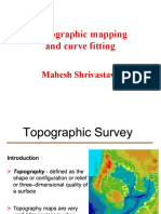 Topographic Contour and Curve Fitting