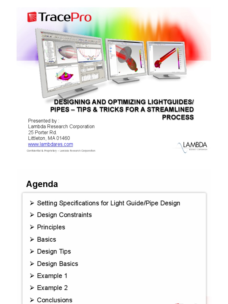 Lightguide Design & Optimization Tips | PDF | Refraction ...