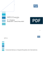 Geradores WEG - Características e especificações