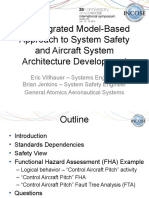 An Integrated Model-Based Approach To System Safety and Aircraft System Architecture Development