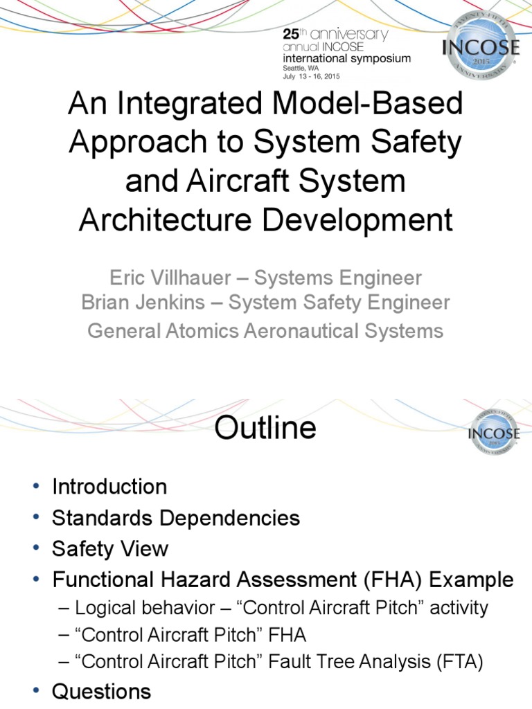 An Integrated Model-Based Approach To System Safety and Aircraft System ...