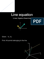 Line Equation: Linear Algebra Essentials