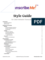 T104_TranscribeMe Style Guide Version 3.1 20200708