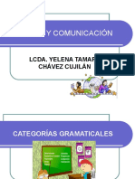 3.2. Categorías Gramaticales