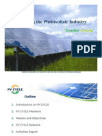 Making The Photovoltaic Industry Double Green' - European Association For Voluntary Take Back and Recycling of Photovoltaic Modules - 11/2010
