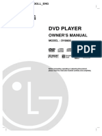 LG DV9900 DVDplayer