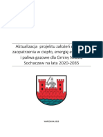 Aktualizacja projektu założeń zaopatrzenia Sochaczew 30062020